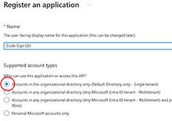 Certificate profile Certificate profile