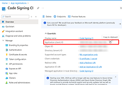 Copy Client ID Copy Client ID