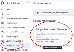 Select your project Select your project